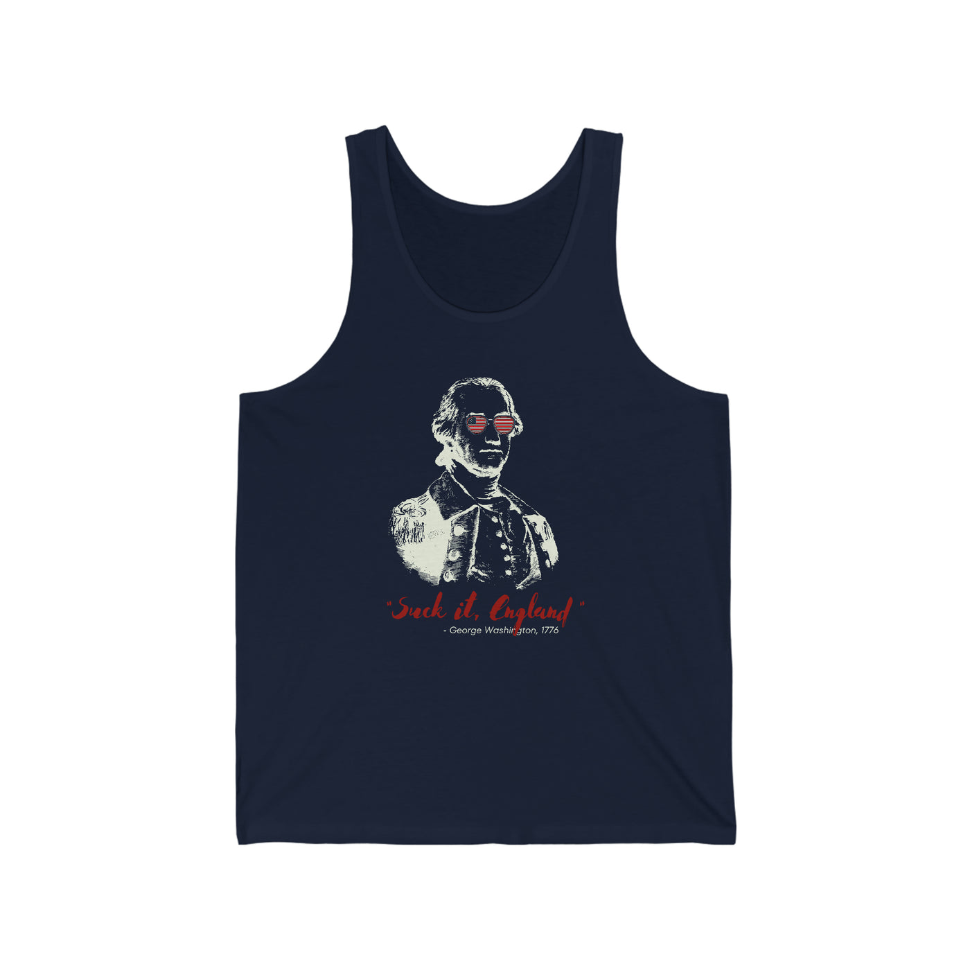 Suck It, England Unisex Tank Top