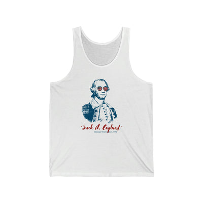 Suck It, England Unisex Tank Top